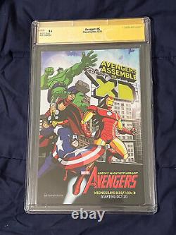 Avengers #6 (Heroic Age) CGC Signed Bendis 1st Full Azari T'Challa! 9.6/NM+