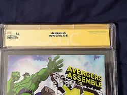 Avengers #6 (Heroic Age) CGC Signed Bendis 1st Full Azari T'Challa! 9.6/NM+