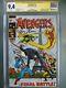 Avengers #71 Cgc 9.4 Ss Signed Roy Thomas 1st Invaders Black Knight Joins