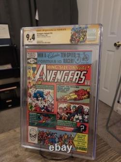 Avengers Annual #10 CGC 9.4 WP Signature Series Al Milgrom? 1st App. Rogue