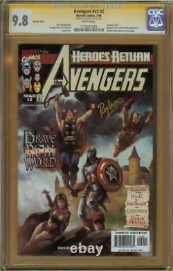 Avengers #v3 #2 Variant Cover? CGC 9.8 Signature Series RAY LAGO