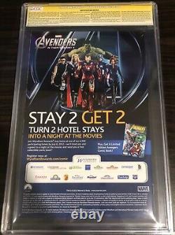 Avengers vs X-Men 1 CGC 9.8 SS 3x Diamond Sketch Stan Lee John Romita Jim Cheung