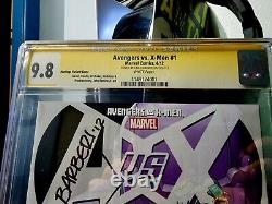 Avengers vs X-Men #1 CGC Signature Series 9.8 Hastings Variant