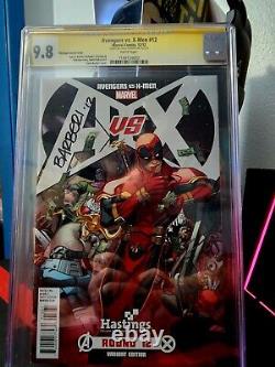 Avengers vs X-Men #12 CGC Signature Series 9.8 Hastings Variant