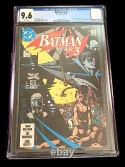 BATMAN 436 437 438 439 (4 books) CGC 9.6 WP SIGNATURE SERIES (1989) DC Comics