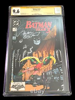 BATMAN 436 437 438 439 (4 books) CGC 9.6 WP SIGNATURE SERIES (1989) DC Comics