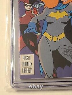 BATMAN ADVENTURES #12 First HARLEY QUINN CGC 9.6 Signature Series Rich Burchett