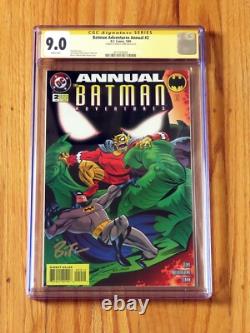BATMAN ADVENTURES ANNUAL #2 1995 CGC SS 9.0 Signature Series signed Bruce Timm