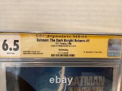 BATMANTHE DARK KNIGHT 1-4 SET CGC 6.5 Signature Series FRANK MILLER COPPER AGE
