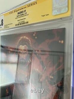 BRZRKR #1 CGC 9.8 Signature Series Cover O Keanu Reeves Signed 1000 Copy Meyers