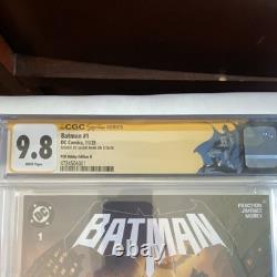 Batman #1 CGC 9.8 Signature Series? Signed Sajad Shah with custom label