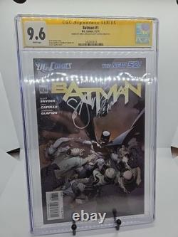 Batman #1 CGC Signature Series 9.6 Signed by Greg Capullo + Scott Snyder, NEW 52