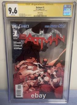 Batman #1 (New 52) CGC SS 9.6 SIGNED by SCOTT SNYDER