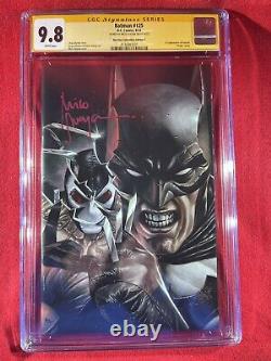 Batman #125 Mico Suayan Signed Ss Cgc 9.8 Signature Series Edition C Bane 2022