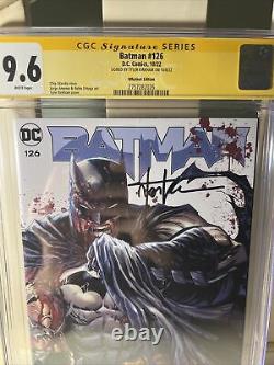 Batman #126 Tyler Kirkham Battle Damage Signature Series CGC 9.6