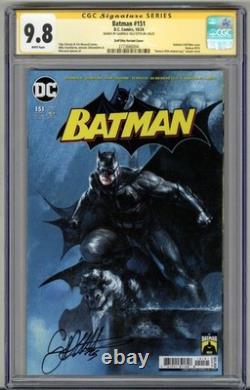 Batman #151 Cgc 9.8 Ss Signed Gabriele Dell'otto 85th Anniversary Variant Cover