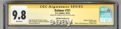 Batman #151 Cgc 9.8 Ss Signed Gabriele Dell'otto 85th Anniversary Variant Cover