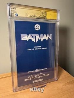 Batman #158 CGC 9.8 SS Williams Variant Signed Williams & Sinclair DC