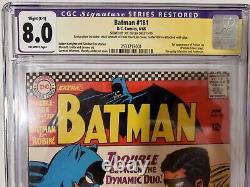 Batman #181 CGC 8.0 Signature Series Joe Giella 1st App Poison Ivy DC Infantino
