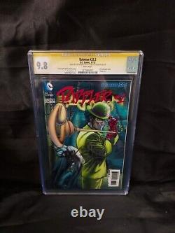 Batman #23.2 Riddler (CGC 9.8) Signature Series ×2, Snyder & March 3-D Cover