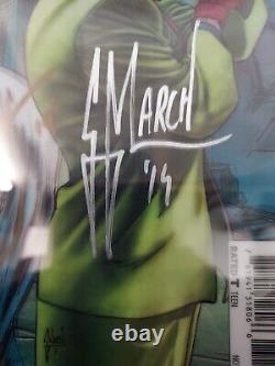 Batman #23.2 Riddler (CGC 9.8) Signature Series ×2, Snyder & March 3-D Cover