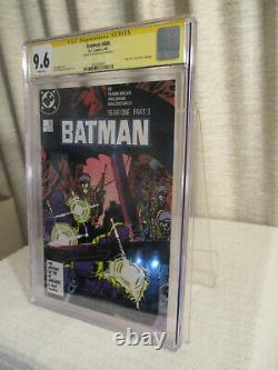 Batman #406 CGC SS 9.6 Frank Miller Signature Series NM+