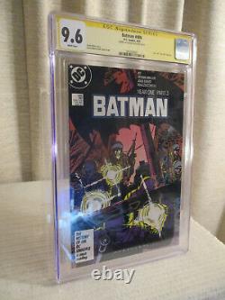 Batman #406 CGC SS 9.6 Frank Miller Signature Series NM+