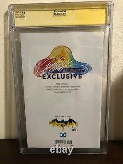 Batman #50 CGC Signature Series 9.8 Signed by J. Scott Campbell Batgirl