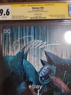 Batman #50 Lee Variant Signed By Tom King & Jim Lee Cgc 9.6 Signature Series
