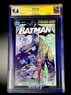 Batman #608 RRP CGC 9.6 3X Signature Series Jim Lee Loeb Williams RARE