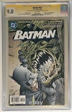 Batman #610 CGC 9.8 SS Jeph Loeb Signature Series Signed 2003 Rare VHTF