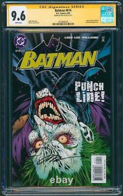 Batman #614 CGC NM+ Jim Lee Signature Series Joker Harley Quinn Catwoman