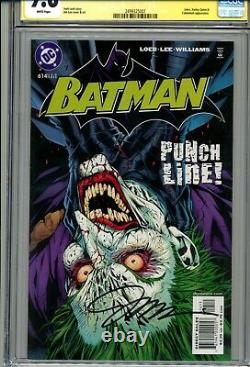Batman #614 CGC Signature Series 9.6 2003 DC Comics Signed by Jim Lee