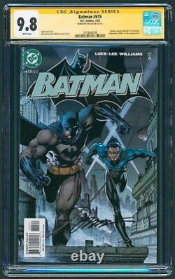 Batman #615 CGC NM/MT 9.8 Jim Lee Signature Series Joker Riddler Catwoman