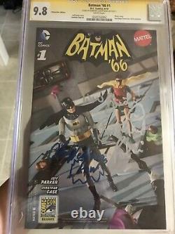 Batman'66 Issue 1 CGC 9.8 Signature Series Signed By Adam West & Burt Ward