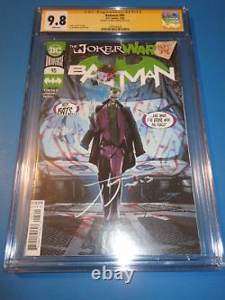 Batman #95 Joker War Signed Jimenez CGC 9.8 Signature Series NM/M Gem Wow