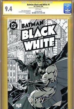 Batman Black and White #1 CGC GRADED 9.4 SIGNATURE SERIES -Kubert/Chaykin art
