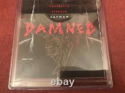 Batman Damned 1 CGC Signature Series 9.8 Signed and sketched by Lee Bermejo
