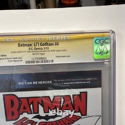 Batman Gotham Comic CGC 9.8 SS Original Art Craig Rousseau Signed & Sketched