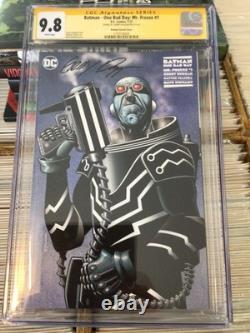 Batman One Bad Day Mr Freeze #1 CGC 9.8 Signature Series Signed Duggan Variant