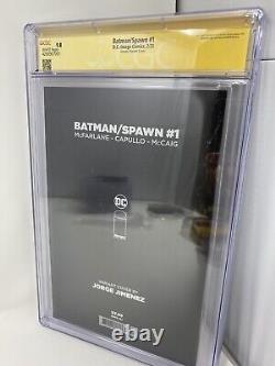 Batman Spawn #1 Jimenez Variant Signed CGC 9.8 Signature Series DC Image Comics