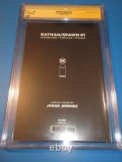 Batman Spawn #1 Jimenez Variant Signed Jimenez CGC 9.8 Signature Series NM/M