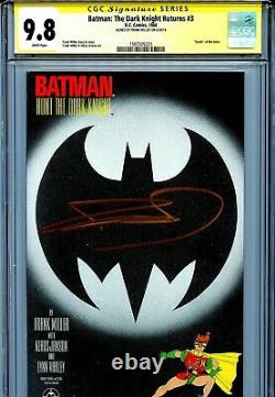 Batman The Dark Knight Returns 3 CGC 9.8 SS 1st print Miller Janson Superman WP