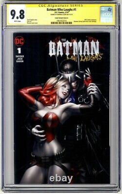 Batman Who Laughs #1 Signature Series CGC 9.8 Warren Louw Variant! Cover A