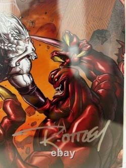 Battle Beast #1 CGC 9.6 SS Ryan Ottley Signed Invincible Variant D