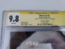 Black Cat 1 CGC 9.8 Virgin 1200 Signature Series Signed Stanley Artgerm Lau