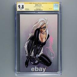 Black Cat 2 CGC SS 9.8 J Scott Campbell SIGNED Rupps Virgin Signature Series