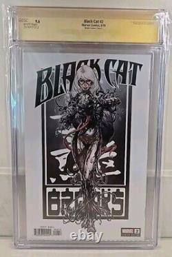 Black Cat (2019) # 2 Mark Brooks Variant Cover C CGC Signature Series 9.6 NM+