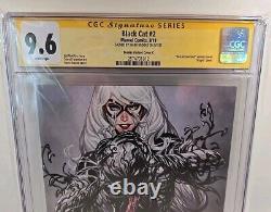 Black Cat (2019) # 2 Mark Brooks Variant Cover C CGC Signature Series 9.6 NM+