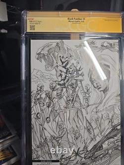Black Panther 1 Lgy 198 Cgc Signature Series 9.8 Alex Ross Sketch Cover 2022